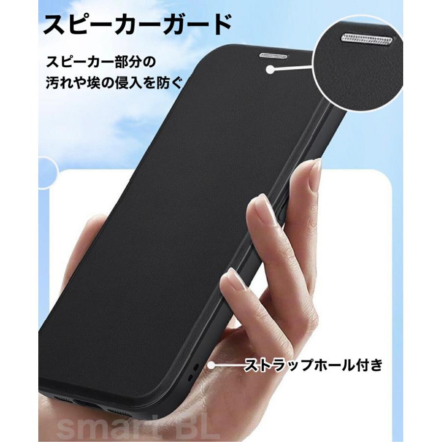 MagSafe対応 手帳型  カード収納 iphone17 17pro17 pro max Air iphone16e iphone16 15 pro max スタンド機能 高級puレザー ワイヤレス充電対応 耐衝撃 | Apple | 05