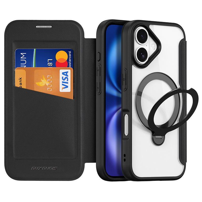 手帳型  iphone17 17Air 17pro max iphone16 ケース 16pro max 16plus  スマホケース 軽量 フルカバーケース カード収納 MagSafe対応 回転 リング付き | Apple | 21