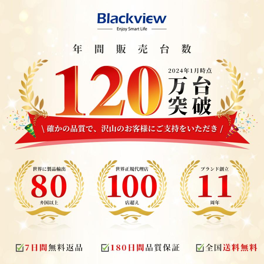 タブレット PC 本体 10インチ Android 13 Wi-Fiモデル タブレット 端末 新品 Blackview Tab70 WiFi 6 ブラックビュー 格安 端末 子供 キッズ｜smart-enagy｜02