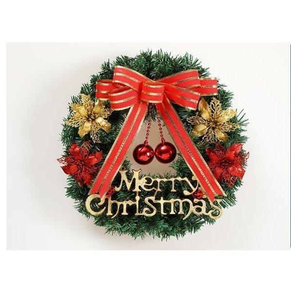 高速配送 店長おすすめ クリスマス飾り クリスマスリースドア飾り花 リボン付きchristmas 玄関飾り 50cm 60cm 壁掛け 店舗用 法人用 高速配送 Turningheadskennel Com