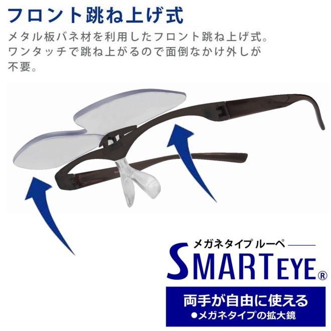 ルーペ メガネ 眼鏡型 拡大鏡 見やすい 大きく はっきり 見える ブラック オーバーグラス 跳ね上げ se-101-3pcs 海 ルーペ メガネ 眼鏡型 拡大鏡 見やすい 大きく はっきり 見える
