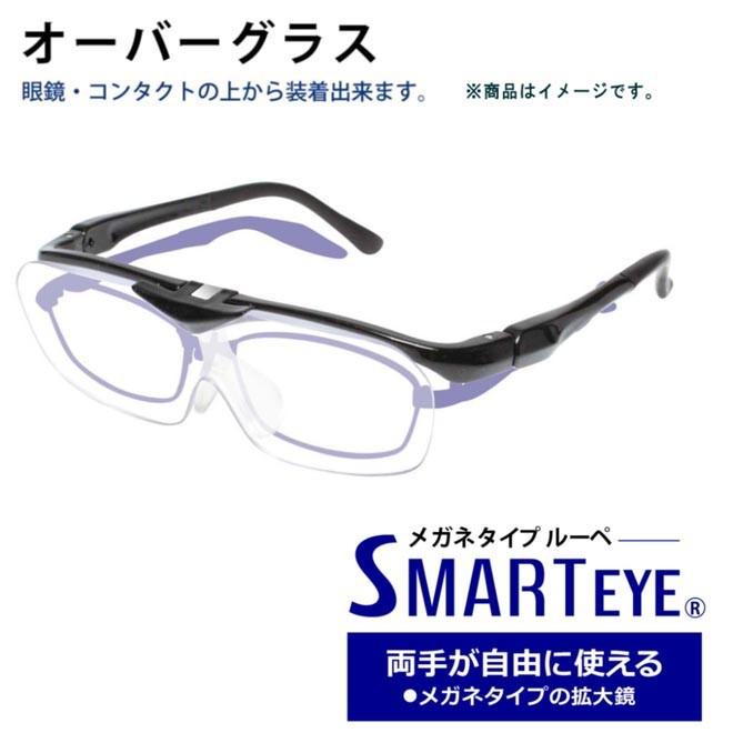 ルーペ メガネ 眼鏡型 拡大鏡 見やすい 大きく はっきり 見える