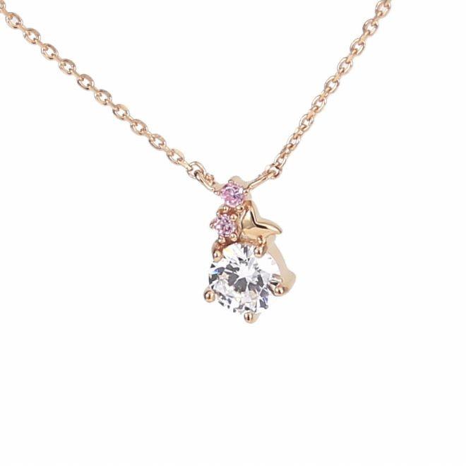 ネックレス TirrLirr ティルリル シルバー925 ピンクゴールド