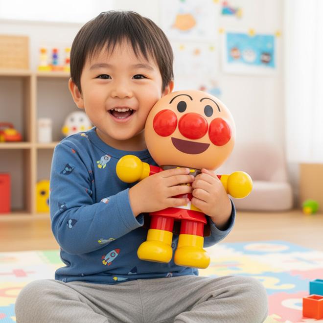 アンパンマン おもちゃ 話す 人形 タッチで！音で！おしゃべり