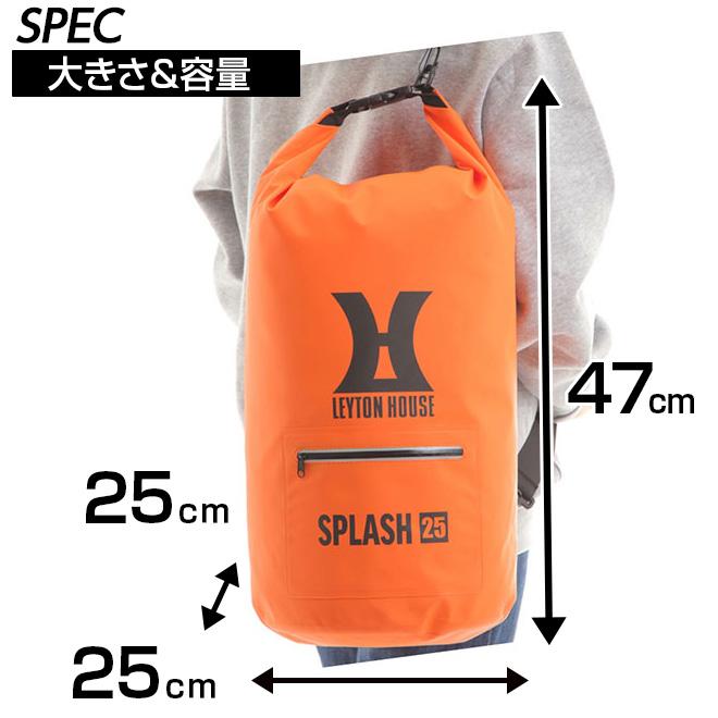 防水バッグ ドライバッグ 全品P3倍 ショルダー 25L 釣り 自転車 バイク 防災 SUP ジム メンズ レディース レイトンハウス 新生活 入学 進学｜smart-factory｜09