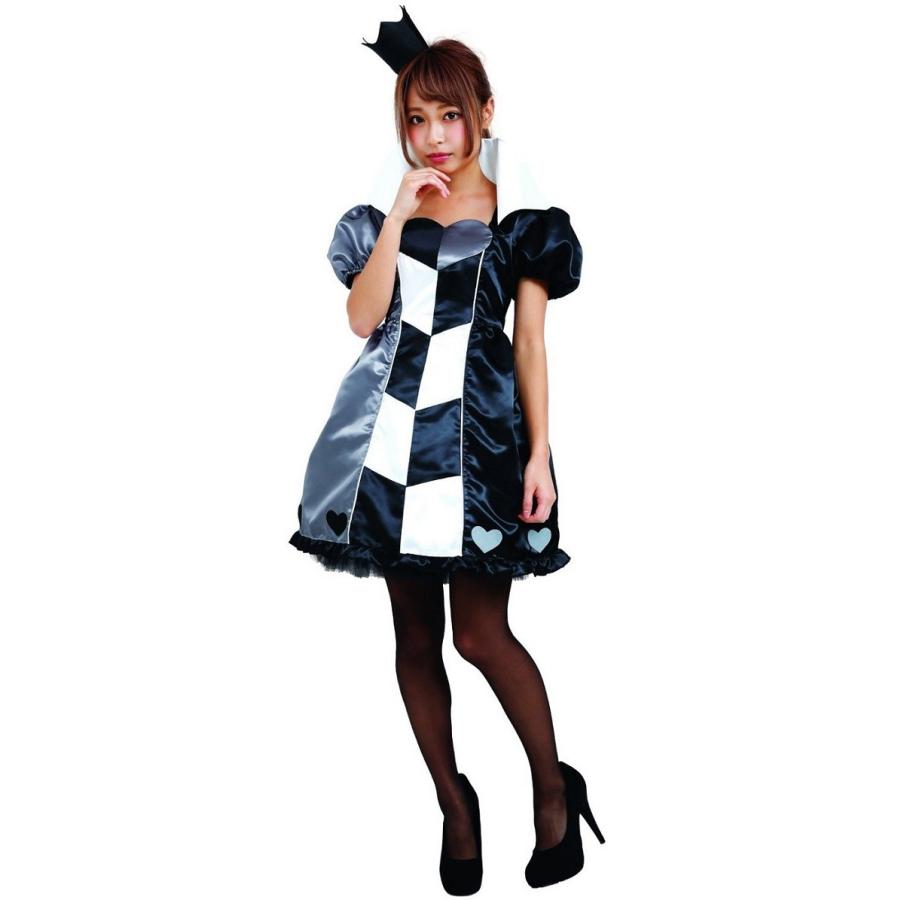 コスプレ トランプの女王 ブラックガーリー 衣装 コスチューム