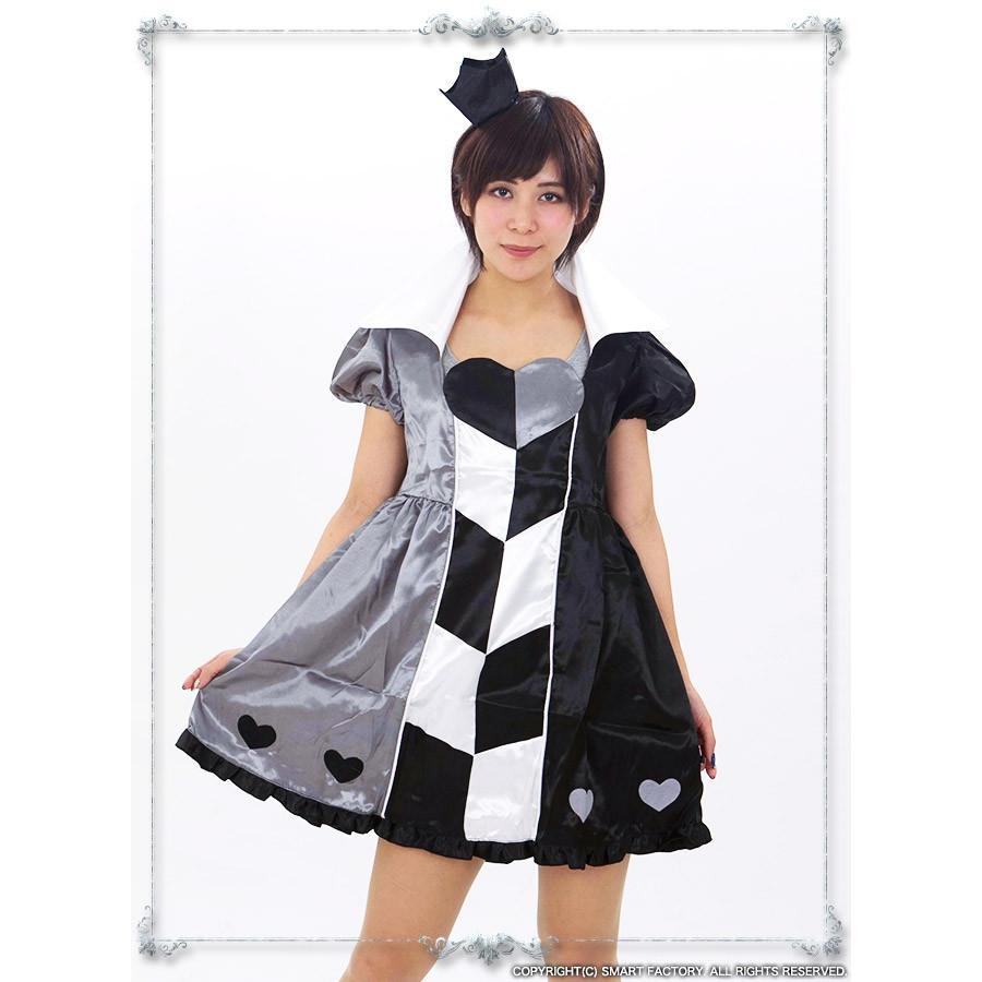 コスプレ トランプの女王 ブラックガーリー 衣装 コスチューム