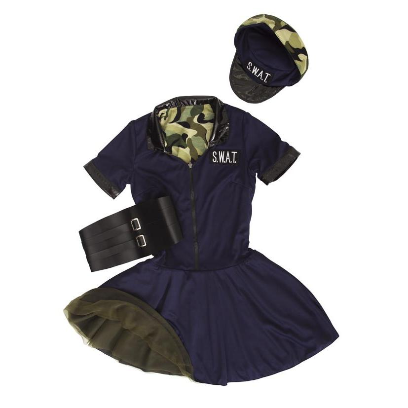 ハロウィン コスプレ リバーシブル スワット & アーミー SWAT 迷彩