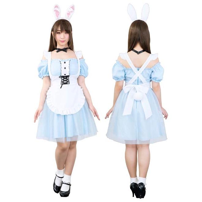 レディアニマル アリス×うさぎ ウサギ 2WAY ワンピース カチューシャ