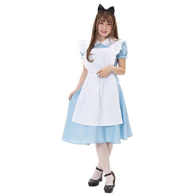 ハロウィン コスプレ アリスドレス ワンピース プリンセス ドレス 不思議 コスプレ コスチューム レディース 女性 Cos Cls8518 自転車通販 スマートファクトリー 通販 Yahoo ショッピング