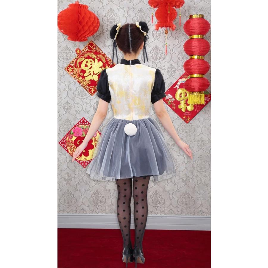 Molymoon チャイナ コスプレ 衣装 パンダ アニマル Amazon.co.jp