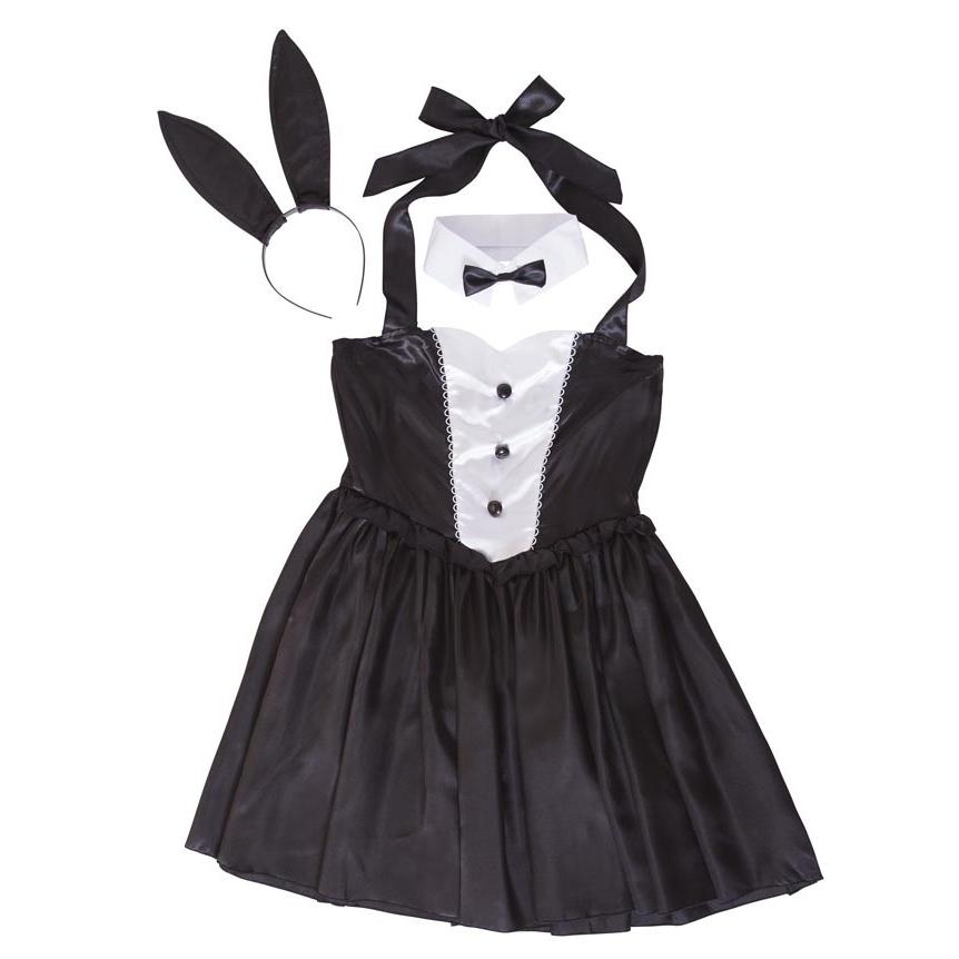 ハロウィン コスプレ TG バニーガール ディーラー ギャンブル スカート