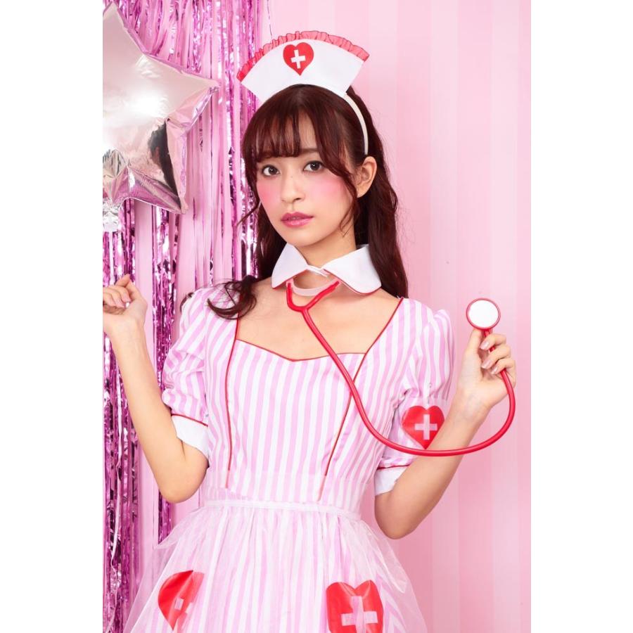 ハロウィン コスプレ コケティッシュガーリー ピンクソーダ ナース