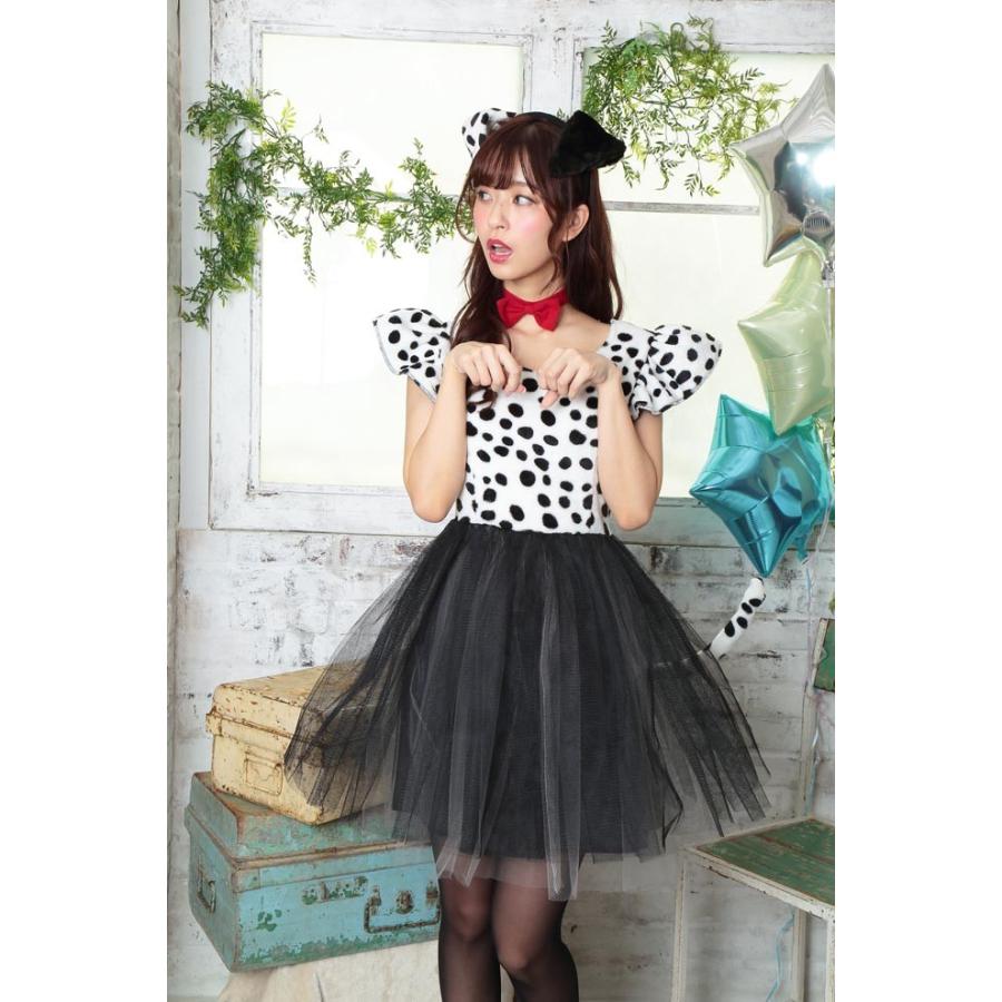 ハロウィン コスプレ プティ ダルメシアン 犬 ドッグ ダルメシアン柄