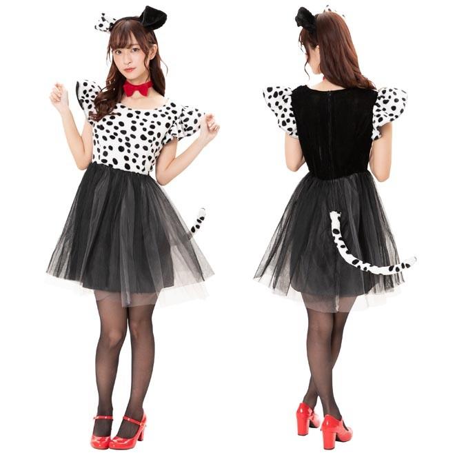 ハロウィン コスプレ プティ ダルメシアン 犬 ドッグ