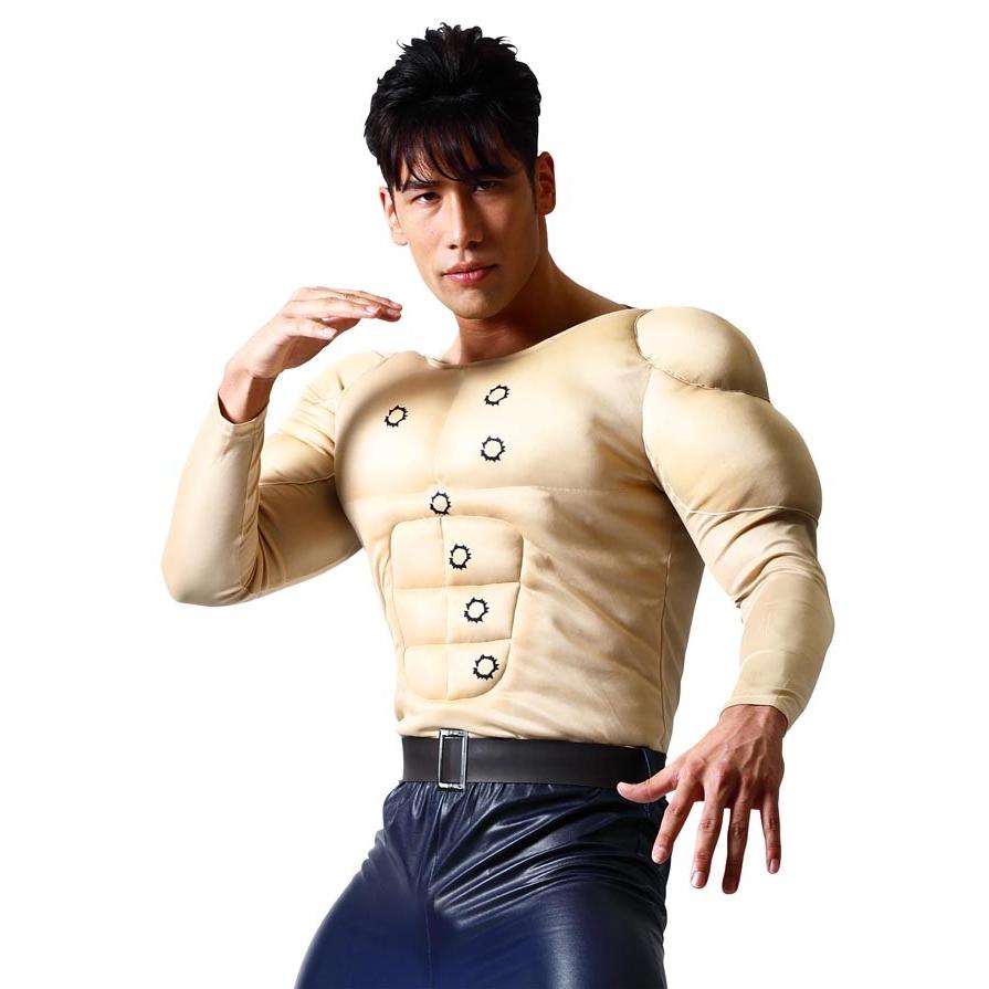 ハロウィン コスプレ 北斗の拳 公式 肉襦袢 筋肉 マッチョ ケンシロウ コスプレ コスチューム メンズ 男性 大人 自転車通販 スマートファクトリー 通販 Paypayモール