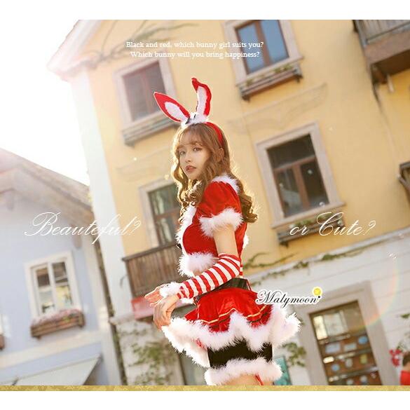 Malymoon サンタ コスプレ衣装 即日発送】【クリスマスコスプレ5点セット】【Malymoon/マリー