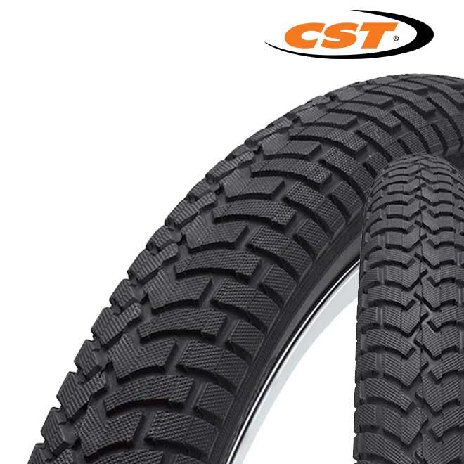 電動アシスト自転車 タイヤ 20インチ 20×1.95 CST C1213 ブラック