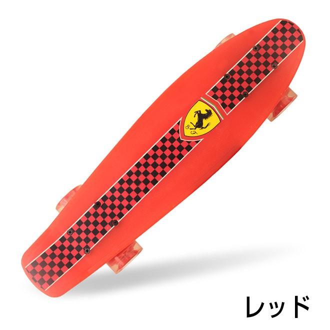 Ferrari MESUCA スケートボード レッド 約60cm フェラーリ スケートボード スケボー 子供 おしゃれ かっこいい