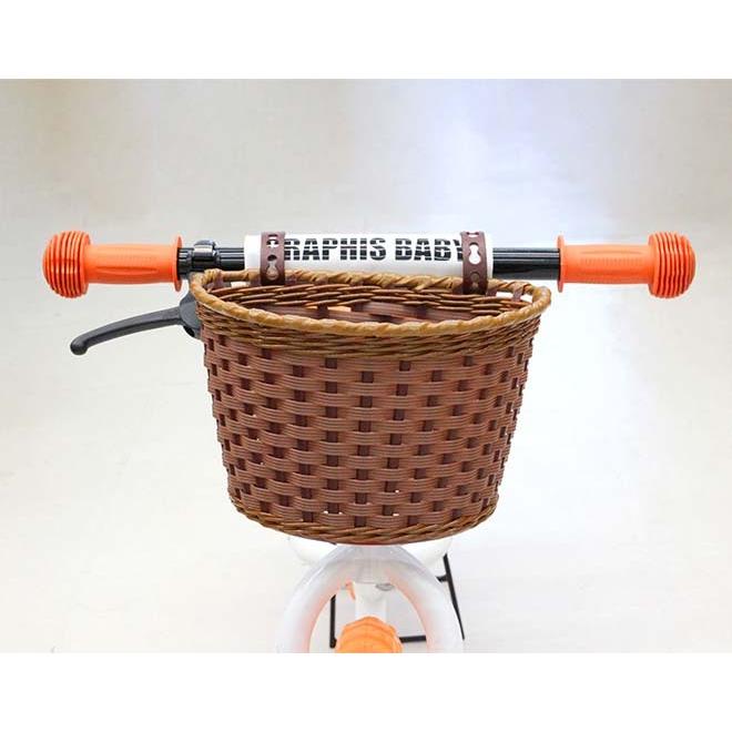 自転車カゴ バスケット GR-BABY バックル 簡単装着 ペダル無し自転車