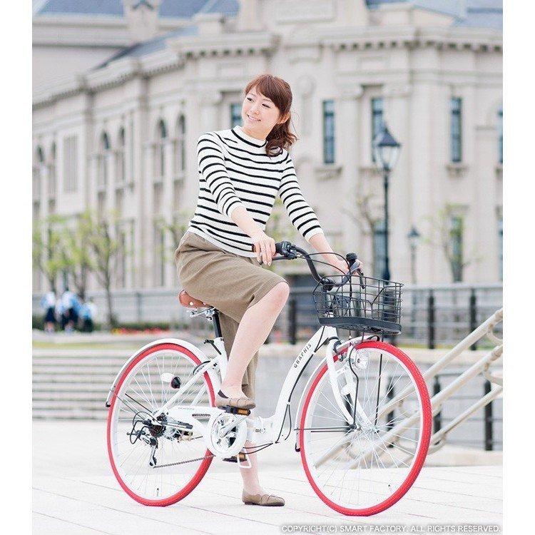 GRAPHIS(自転車) ママチャリ シティサイクル 26インチ カゴ GRAPHIS(自転車) ママチャリ シティサイクル 26インチ カゴ