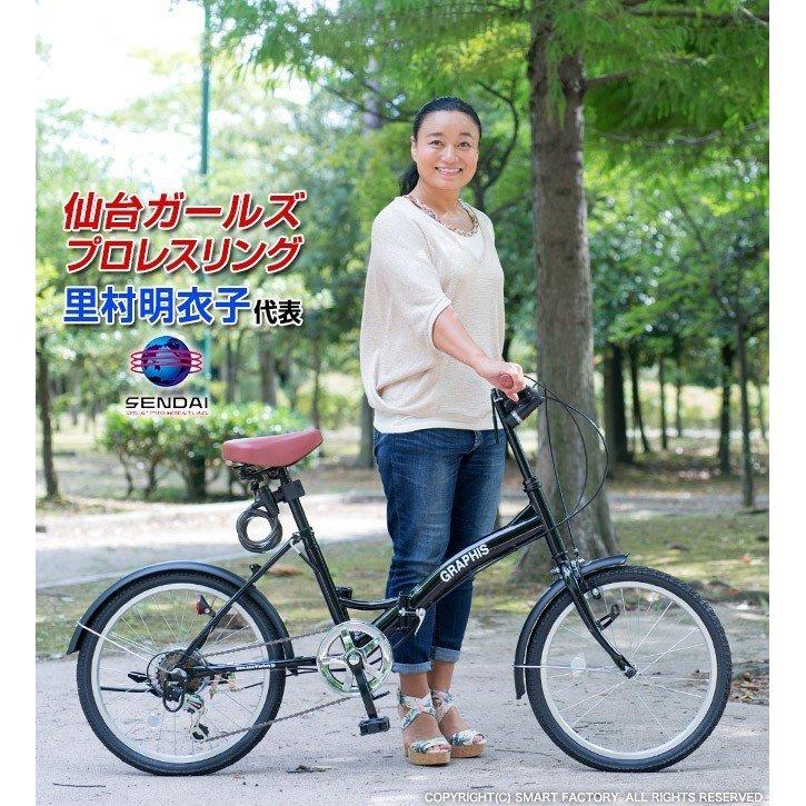 GRAPHIS(自転車) 自転車 折りたたみ 20インチ ワンランク上の GRAPHIS(自転車) 自転車 折りたたみ 20インチ ワンランク上の