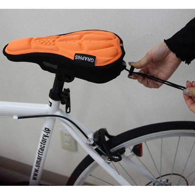 サドルカバー GRAPHIS オリジナル スポーツサドル用 自転車 クロス