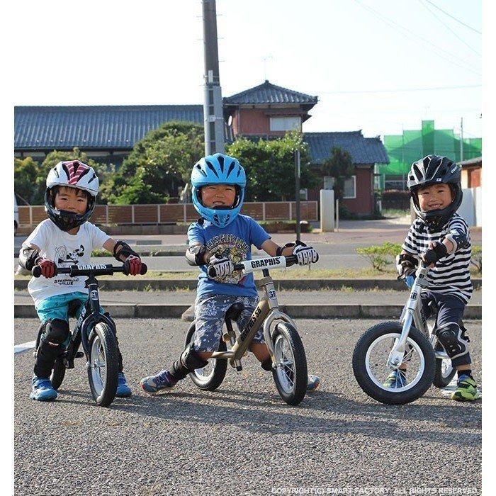 GRAPHIS（グラフィス） 国内完全組立 当日発送 ペダルなし自転車 2歳 3