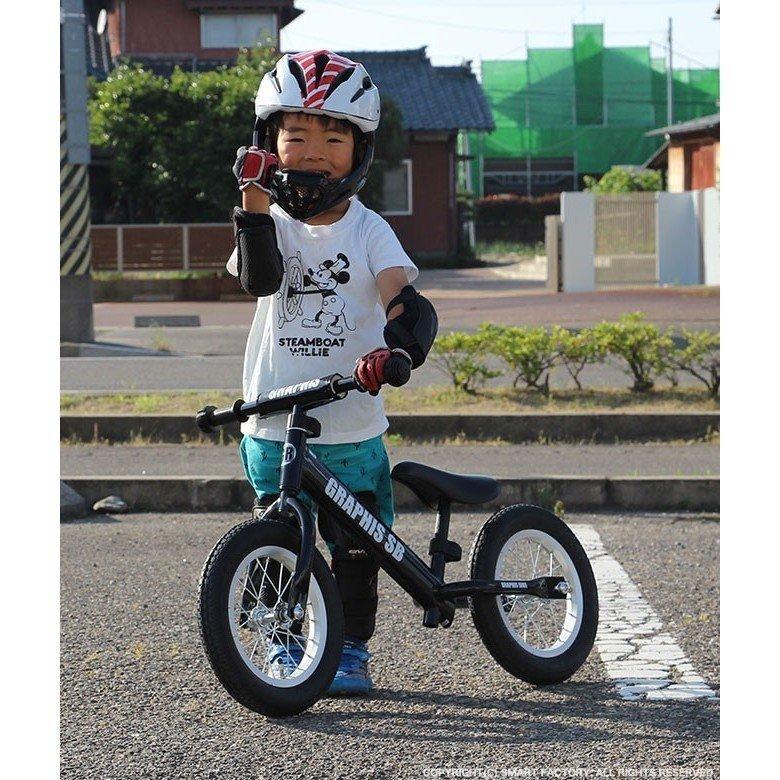 GRAPHIS（グラフィス） 国内完全組立 当日発送 ペダルなし自転車 2歳 3