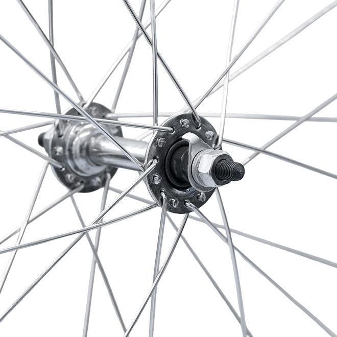 自転車 前輪 ホイールセット 完組 20インチ 20x1.75 タイヤ チューブ
