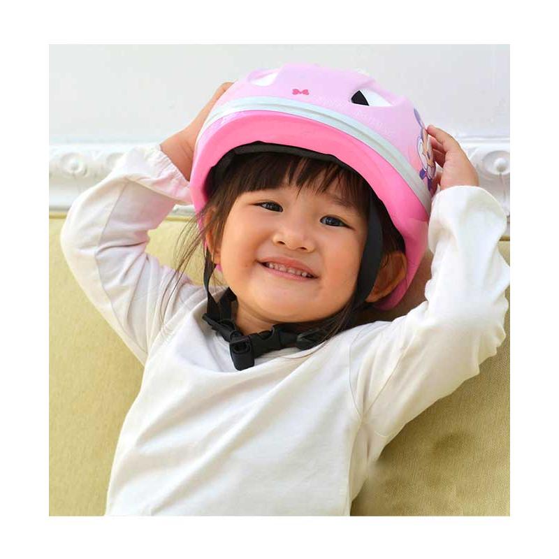 子供 ヘルメット 全品P3倍 自転車 ディズニー ミニーマウス 53〜56cm キッズヘルメットS｜smart-factory｜08