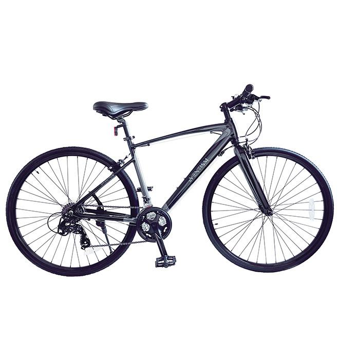クロスバイク 700x28c 自転車 アルミフレーム シマノ製 21段変速 