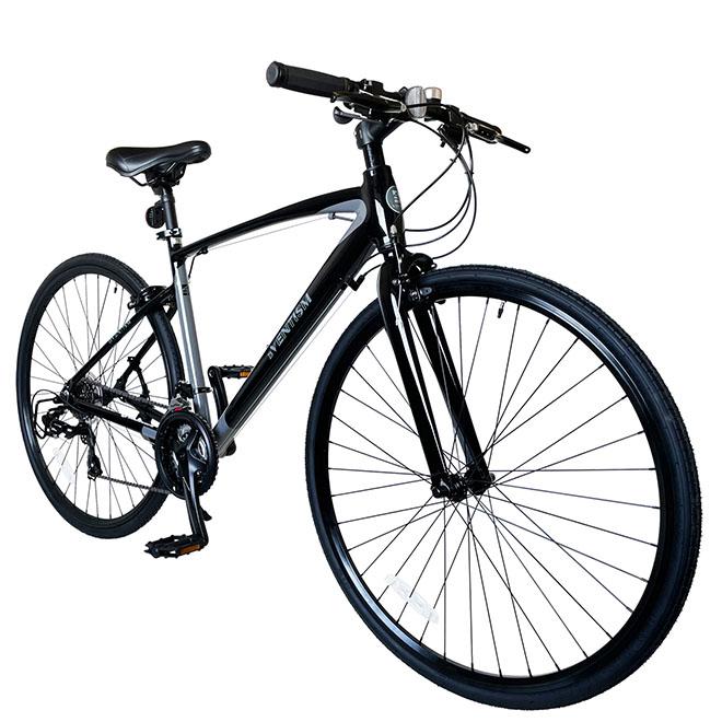 クロスバイク 700x28c 自転車 アルミフレーム シマノ製 21段変速