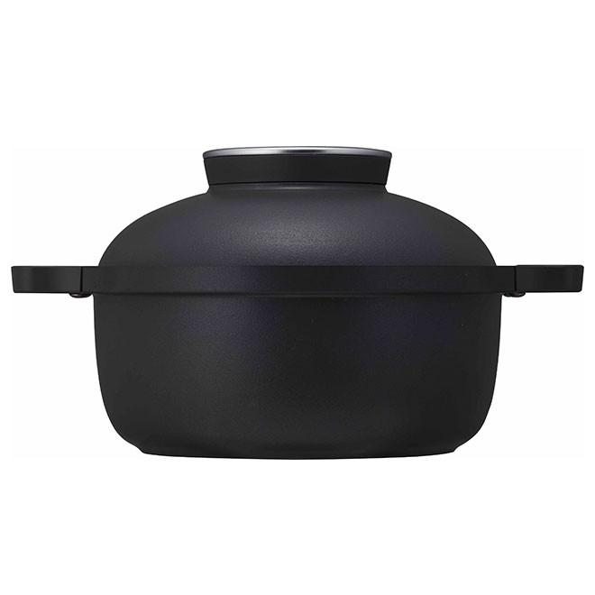 Kamome 電気鍋 4人用 グリル鍋 グリルパン 温度調節 保温 おしゃれ 2L