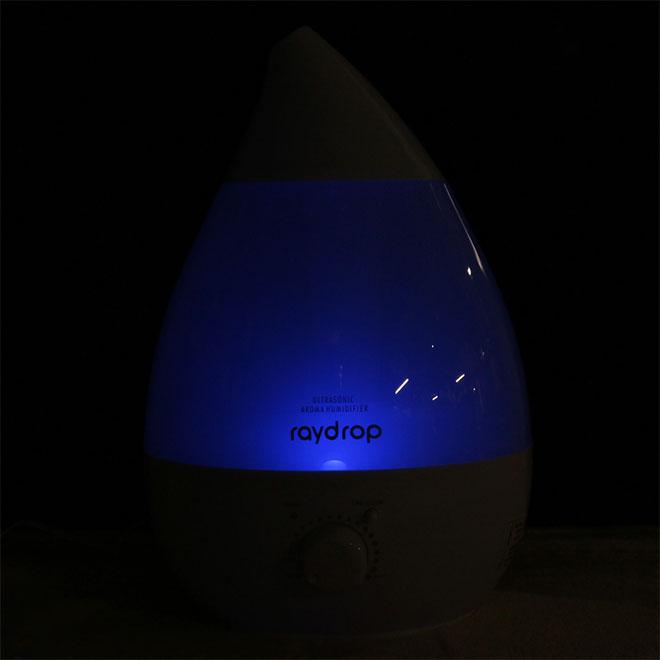 HIRO 加湿器 アロマ 超音波 おしゃれ 大容量 3.8L しずく アロマ