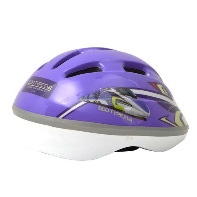 子供 ヘルメット 新幹線 エヴァ エヴァンゲリオン 500 TYPE EVA 自転車
