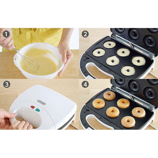 LITHON（ライソン） ホットサンドメーカー 電気 1台で3大活躍 着脱式