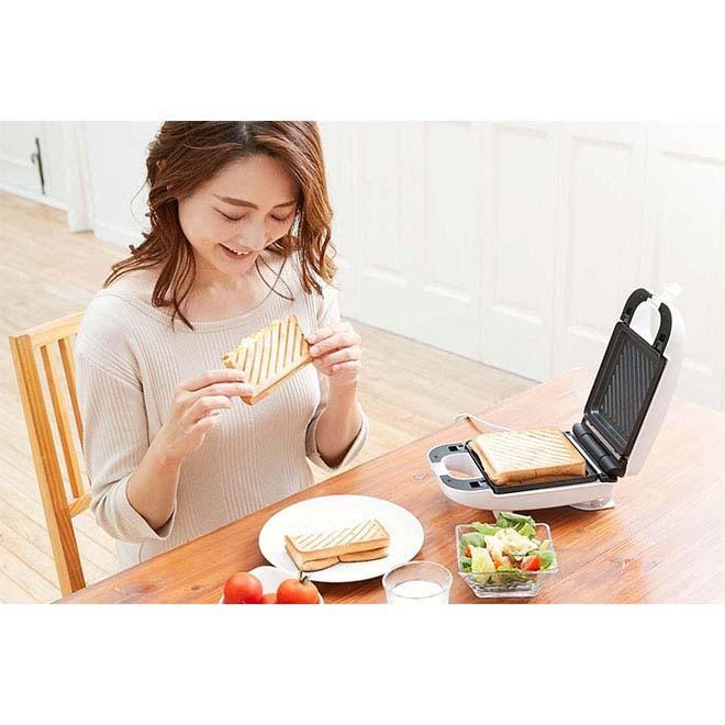 LITHON ホットサンドメーカー 3種のプレート付き 着脱式 厚焼き LITHON ホットサンドメーカー 3種のプレート付き 着脱式 厚焼き