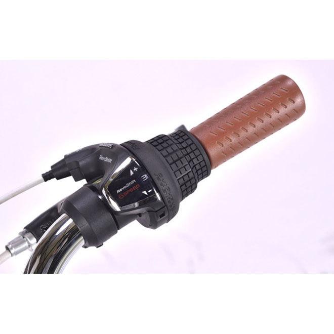 池商 自転車 子供自転車 24インチ シマノ 6段変速 LEDオートライト