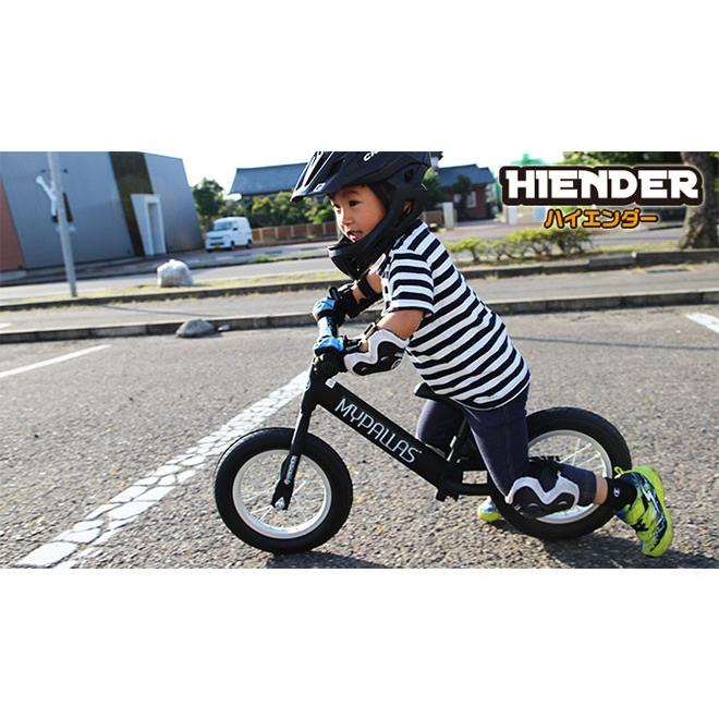 自転車 子供用 ペダル無し自転車 12インチ ハイエンダー おしゃれ 男の子 女の子 幼児 自転車 練習 プレゼント ブラック ホワイトの画像