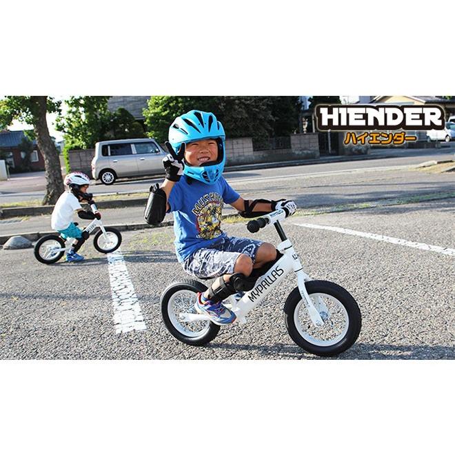 自転車 子供用 ペダル無し自転車 12インチ ハイエンダー おしゃれ 男の子 女の子 幼児 自転車 練習 プレゼント ブラック ホワイトの画像