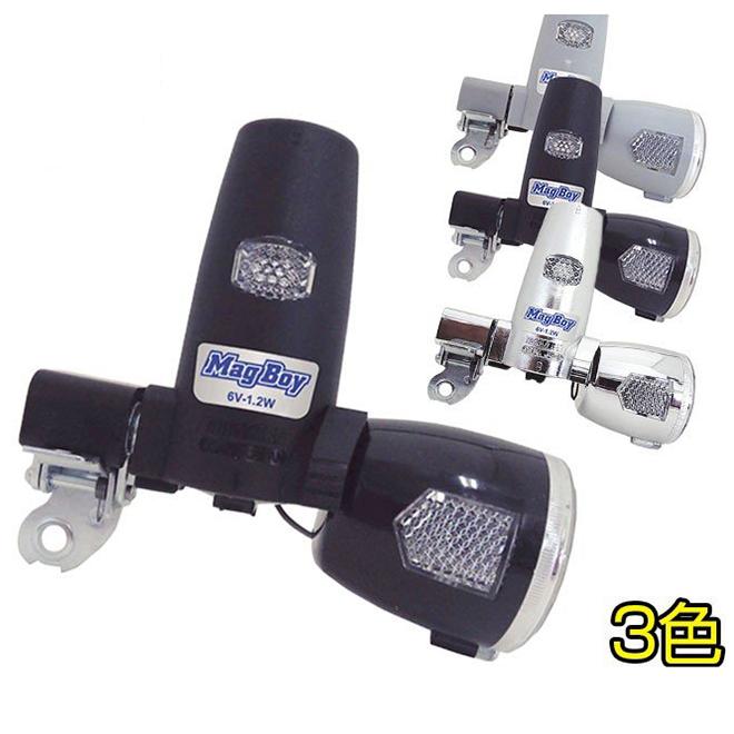 丸善電機産業 ブロックダイナモライト 6V-2.4W ブラック MBL-2.4 電球 6V2.4W ネジ式 ｜パーツ・用品・自転車商品｜㈱サギサカ