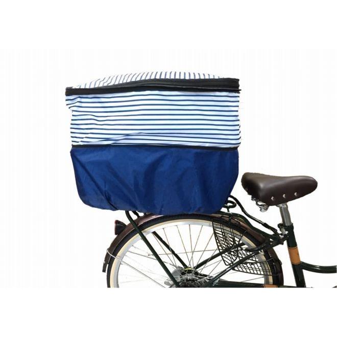 自転車 カゴ カバー 後ろ 防水 雨 2段式 OR-PB オリンパス スカイ