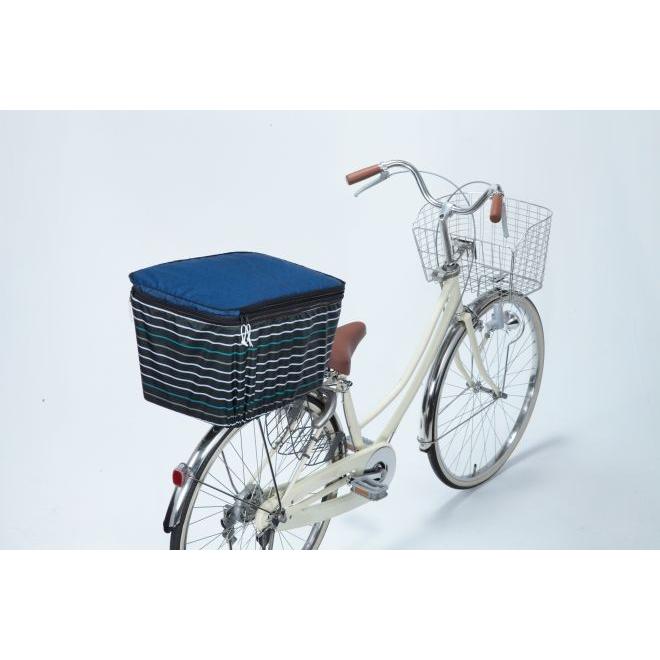自転車 カゴ カバー 後ろ 防水 雨 2段式 OR-PB オリンパス スカイ