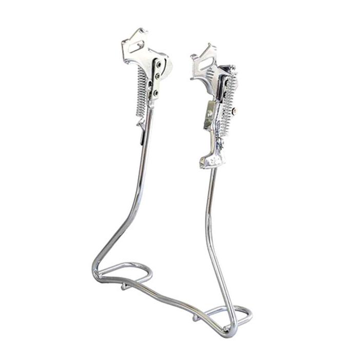 自転車 スタンド 両立 クロムメッキ アシスト オートロック 両立