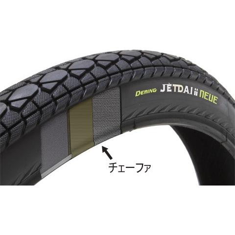 自転車 タイヤ 26インチ 電動自転車 対応 耐パンク 耐摩耗 最上位グレード DEMING JETDAIii NEUE SHINKO｜smart-factory｜04