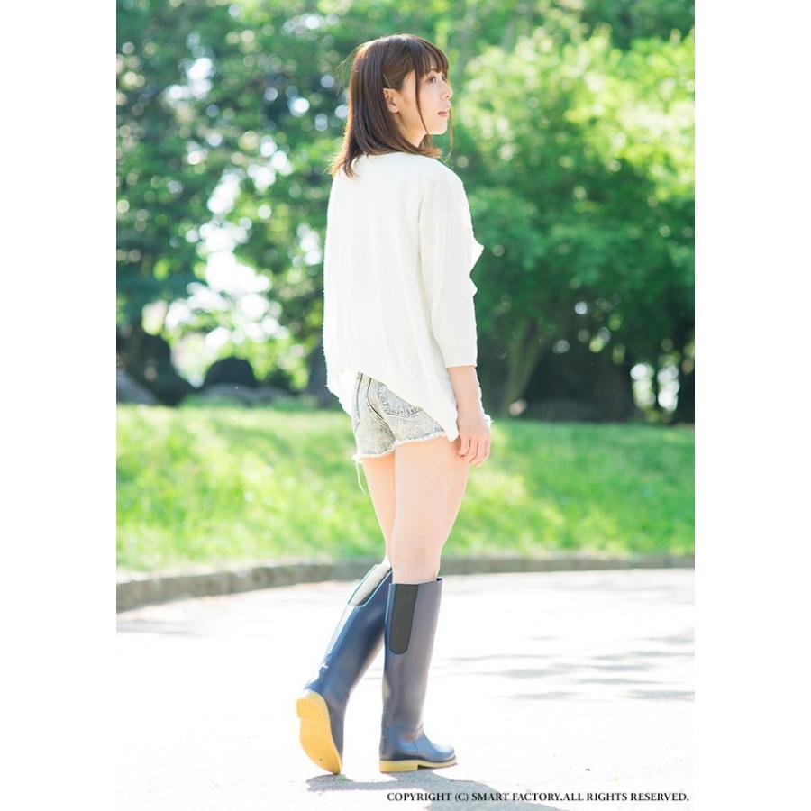 ETTOI おしゃれな　ロンパース マルチカラーオーバーサイズドロングスリーブTシャツ(EZBH