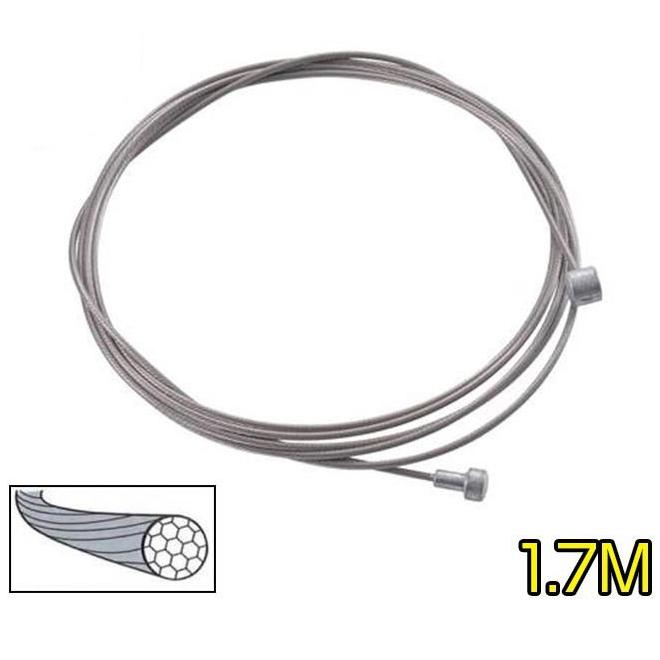 自転車 ブレーキ ワイヤー 1 7m スリック ステンレス インナー ケーブル 1700mm ロードバイク マウンテンバイク 両用 交換 メンテナンス Mtb 自転車通販 スマートファクトリー 通販 Paypayモール