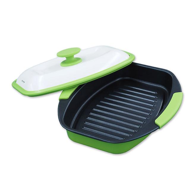 レンジで焼き魚 電子レンジ専用調理器 レンジで焼ケール 角型