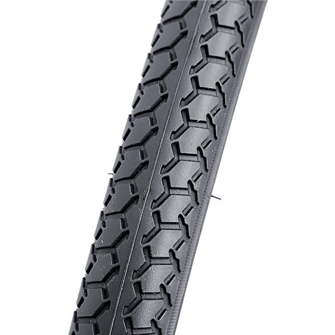 自転車 タイヤ 26インチ 27インチ 1本 黒 ブラック WO 26x1-3/8